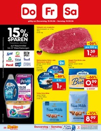 Waschpulver im Netto Marken-Discount Prospekt Waschpulver im Netto Marken-Discount Prospekt Aktuelle Angebote auf S. 44