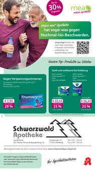 Aktueller mea - meine apotheke Prospekt für Offenburg und Ungebung, Seiten zum blättern mea - meine apotheke Prospekt Unsere September-Angebote mit Seiten in Offenburg und Umgebung