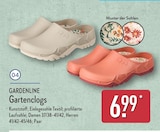 Gartenclogs von GARDENLINE im aktuellen ALDI Nord Prospekt