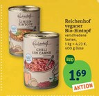 Bio-Eintopf von Reichenhof im aktuellen tegut Prospekt für 1,69 €