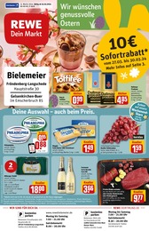 REWE Prospekt "Dein Markt" für Gelsenkirchen, 33 Seiten, 25.03.2024 - 30.03.2024