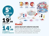 Aqua gelz set créatif deluxe - SIMBA en promo chez Hyper U Colmar à 14,99 €