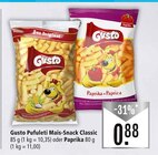 Pufuleti Mais-Snack Classic oder Paprika Angebote von Gusto bei Marktkauf Reutlingen für 0,88 €