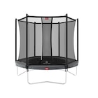 Trampoline Berg Favorit Regular 330 & Safety Net Comfort Gris Anthracite en promo chez Fnac Aix-en-Provence à 646,99 €