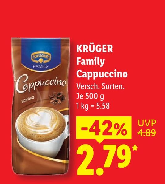 Family Cappuccino