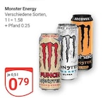 GLOBUS Forchheim - Monster Energy Angebot im Prospekt Monster Energy bei GLOBUS im Forchheim Prospekt für 0,79 €