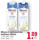 Fettarme H-Milch Angebote von Minus L bei E center Offenbach für 1,29 €