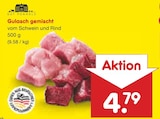 Gulasch gemischt Angebote von Gut Ponholz bei Netto Marken-Discount Rostock für 4,79 €