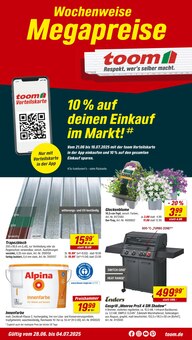Blumen im aktuellen toom Baumarkt Prospekt (Mönchengladbach) Blumen im toom Baumarkt Prospekt "Respekt, wer's selber macht." mit 14 Seiten (Mönchengladbach)