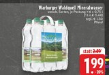 Mineralwasser Angebote von Warburger Waldquell bei E center Wermelskirchen für 1,99 €