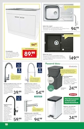Spüle Angebot & Preis im aktuellen BayWa Bau- und Gartenmärkte Prospekt Spüle Angebot im aktuellen BayWa Bau- und Gartenmärkte Prospekt auf Seite 10