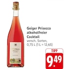 alkoholfreier Cocktail im Angebot bei E center in Heilbronn alkoholfreier Cocktail Angebote von Geiger Prisecco bei E center Heilbronn für 9,49 €