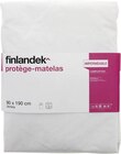 Protège-matelas imperméable FLOCON - FINLANDEK - Géant Casino à Bagnolet Protège-matelas imperméable FLOCON - FINLANDEK en promo chez Géant Casino Bagnolet à 11,00 €