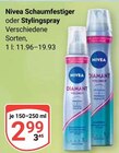 Schaumfestiger oder Stylingspray im Angebot bei GLOBUS in Hofheim Schaumfestiger oder Stylingspray Angebote von Nivea bei GLOBUS Hofheim für 2,99 €