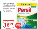 Waschmittel Pulver bei GLOBUS im Braunschweig Prospekt für 16,99 €