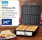 Waffeleisen XL Angebote von AMBIANO bei ALDI Nord Siegen für 24,99 €