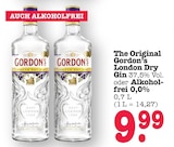 The Original Gordon’s London Dry Gin bei E center im Weinheim Prospekt für 9,99 €