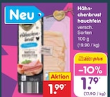 Aktuelle Hähnchenbrust Angebote bei Netto Marken-Discount in Hamburg Aktuelles Hähnchenbrust hauchfein Angebot bei Netto Marken-Discount in Hamburg ab 1,79 €