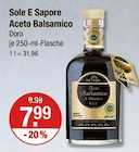 Aceto Balsamico Doro von Sole E Sapore im aktuellen V-Markt Prospekt für 7,99 €