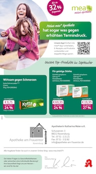 mea - meine apotheke Prospekt der KW 36 "Unsere September-Angebote" Aktueller mea - meine apotheke Prospekt "Unsere September-Angebote" Seite 1 von 4 Seiten