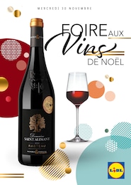 Lidl Catalogue "Foire aux vins de Noël", 1 page, Lagny-sur-Marne, 30/11/2022 - 24/12/2022 Lidl Catalogue "Foire aux vins de Noël", 1 page, Lagny-sur-Marne, 30/11/2022 - 24/12/2022