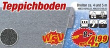Teppichboden bei POCO in Bergheim Teppichboden im Angebot bei POCO Bergheim für 4,99 €