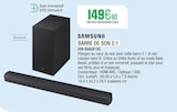 Extra Harol - Promo Barre de son 2.1 Promo Barre de son 2.1 à 149,90 € dans le catalogue Extra à Harol
