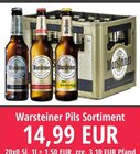 Pils Sortiment im Angebot bei Nuck Getränke in Dresden Pils Sortiment Angebote von Warsteiner bei Nuck Getränke Dresden für 14,99 €