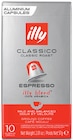 10 Capsules Café Classico - Illy - Intermarché Super à Le Chesnay 10 Capsules Café Classico - Illy en promo chez Intermarché Super Le Chesnay à 9,00 €