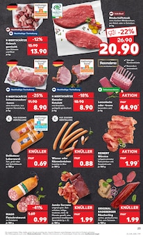 Schweinefleisch im Kaufland Prospekt "Aktuelle Angebote" mit 54 Seiten (Dresden)