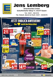 EDEKA Prospekt für Essen mit 24 Seiten EDEKA Prospekt für Essen: "Aktuelle Angebote", 24 Seiten, 15.06.2026 - 20.06.2026