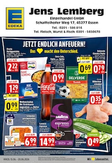 Aktueller EDEKA Prospekt "Aktuelle Angebote" für Essen Aktueller EDEKA Prospekt für Essen mit Seiten