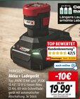 Aktuelles Akku + Ladegerät Angebot bei Lidl in Duisburg ab 19,99 €