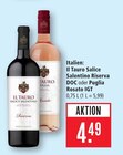 Salice Salentino Riserva DOC im Angebot bei Marktkauf in Heidenheim Salice Salentino Riserva DOC Angebote von Il Tauro bei Marktkauf Heidenheim für 4,49 €