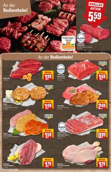 Schweinebauch im aktuellen REWE Prospekt (Augsburg) Schweinebauch im REWE Prospekt "Dein Markt" mit 34 Seiten (Augsburg)