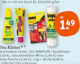 Kleber von UHU im aktuellen tegut Prospekt für 3,49 €