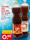 Cola-Mix oder Cola-Mix 0% Zucker im Angebot bei Netto Marken-Discount in Stralsund Cola-Mix oder Cola-Mix 0% Zucker Angebote von StarDrink bei Netto Marken-Discount Stralsund für 0,65 €