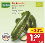 Netto Marken-Discount Zettemin - Bio Zucchini Angebot im Prospekt Bio Zucchini bei Netto Marken-Discount im Zettemin Prospekt für 1,29 €