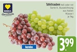 Weintrauben im E xpress Prospekt Tafeltrauben hell von EDEKA Herzstücke im aktuellen E xpress Prospekt für 3,99 €
