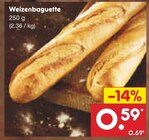 Weizenbaguette Angebote bei Netto Marken-Discount Braunschweig für 0,59 €