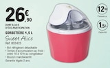 E.Leclerc Chambry - Promo Sorbetière 1,5 L Promo Sorbetière 1,5 L à 26,90 € dans le catalogue E.Leclerc à Chambry