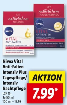 Anti Falten Intensiv Plus Tagespflege/Intensiv Nachtpflege Angebot in Heidenheim an der Brenz im aktuellen Prospekt bei Lidl in Heidenheim an der Brenz