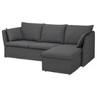 3er-Sofa mit Récamiere Hallarp grau Hallarp grau Angebote von BACKSÄLEN bei IKEA Bonn für 599,00 €