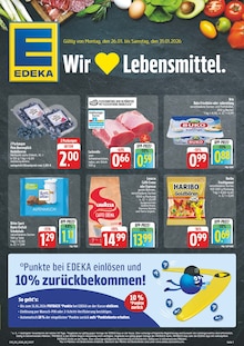 Schweinefleisch im EDEKA Prospekt "Wir lieben Lebensmittel!" mit 8 Seiten (Jena)