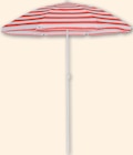 Parasol de plage Bayadère 180CM - Netto à Clermont-Ferrand Parasol de plage Bayadère 180CM en promo chez Netto Clermont-Ferrand à 6,99 €
