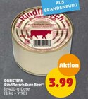 Rindfleisch Pure Beef von DREISTERN für 3,99 € bei Penny-Markt im Angebot Rindfleisch Pure Beef von DREISTERN im aktuellen Penny-Markt Prospekt