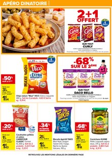 Promo Cornichons dans le catalogue Carrefour du moment à la page 21