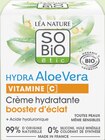 Crème hydratante booster d'éclat Aloe Vera Vitamine C - SO'BIO ETIC en promo chez Intermarché Super Crème hydratante booster d'éclat Aloe Vera Vitamine C - SO'BIO ETIC dans le catalogue Intermarché Super