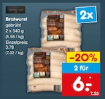 Bratwurst gebrüht Angebote bei Netto Marken-Discount Saarlouis für 3,79 €