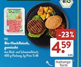 Bio-Hackfleisch, gemischt bei ALDI SÜD im Petersberg Prospekt für 4,59 €